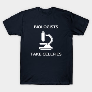 Funny Biology Microscope Pun T-Shirt T-Shirt